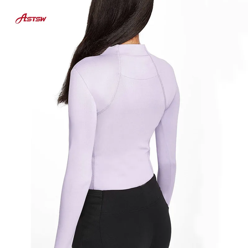 
Hot Sale Polyester Equestrian Garment Riding Tops Women Four Way Stretch Riding Wear 