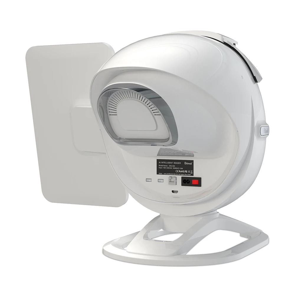 2024 2 in 1 A6 3D Intelligent AI Face Skin Analyzer with Microscopic Detector For Beauty Salon