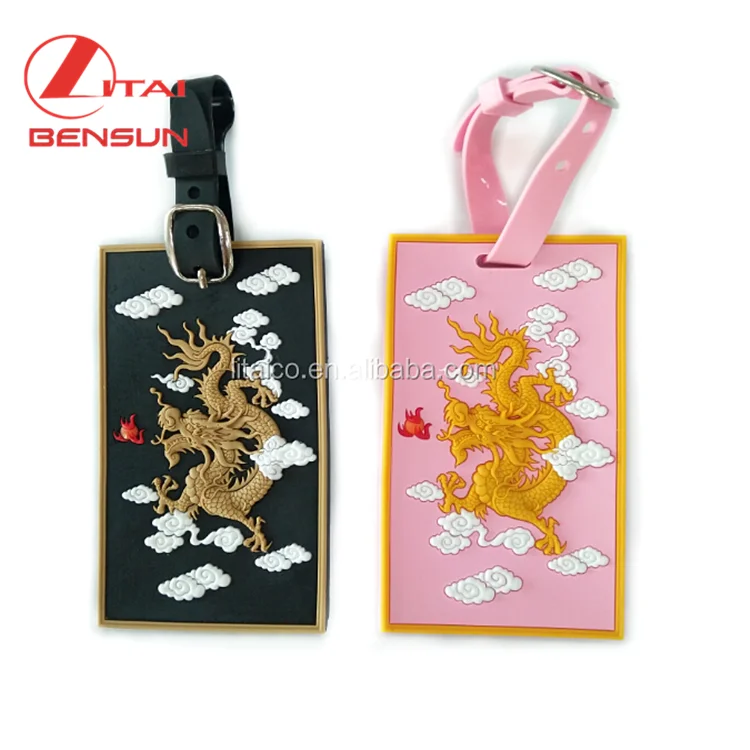 Высокое качество рекламные пластиковые пользовательские багажные бирки, дорожный подарок багажные бирки