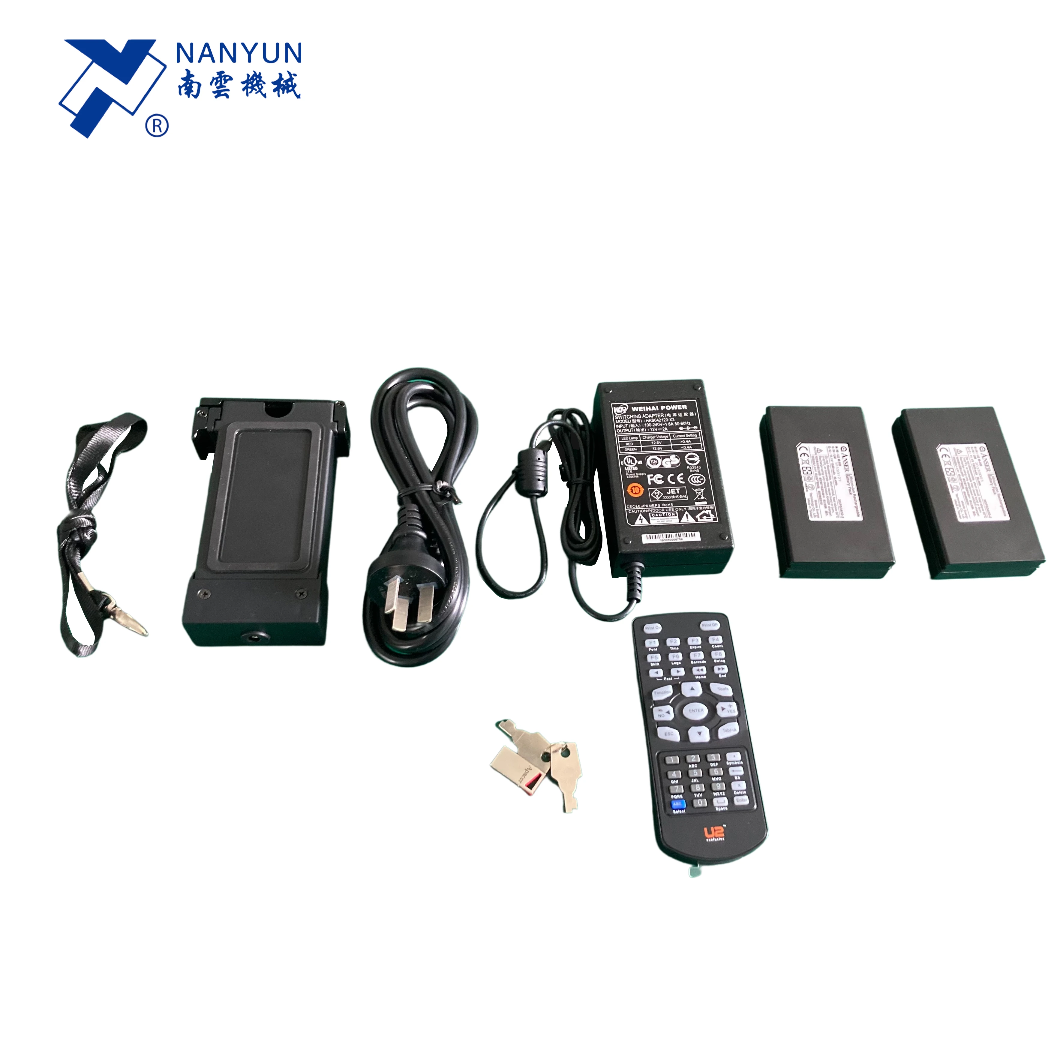 U2 Smallest Hand Held Portable Continuous Barcode Inkjet Printer For Wood Flex Food Product Packaging