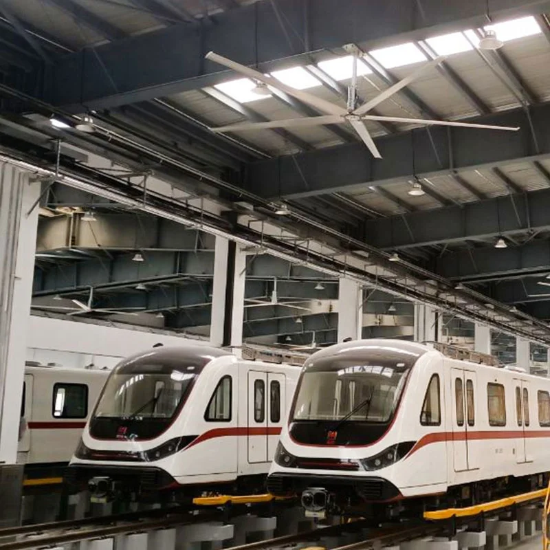 24FT HVLS Energy Saving Industrial Ceiling Fan modern indoor/outdoor industrial fans