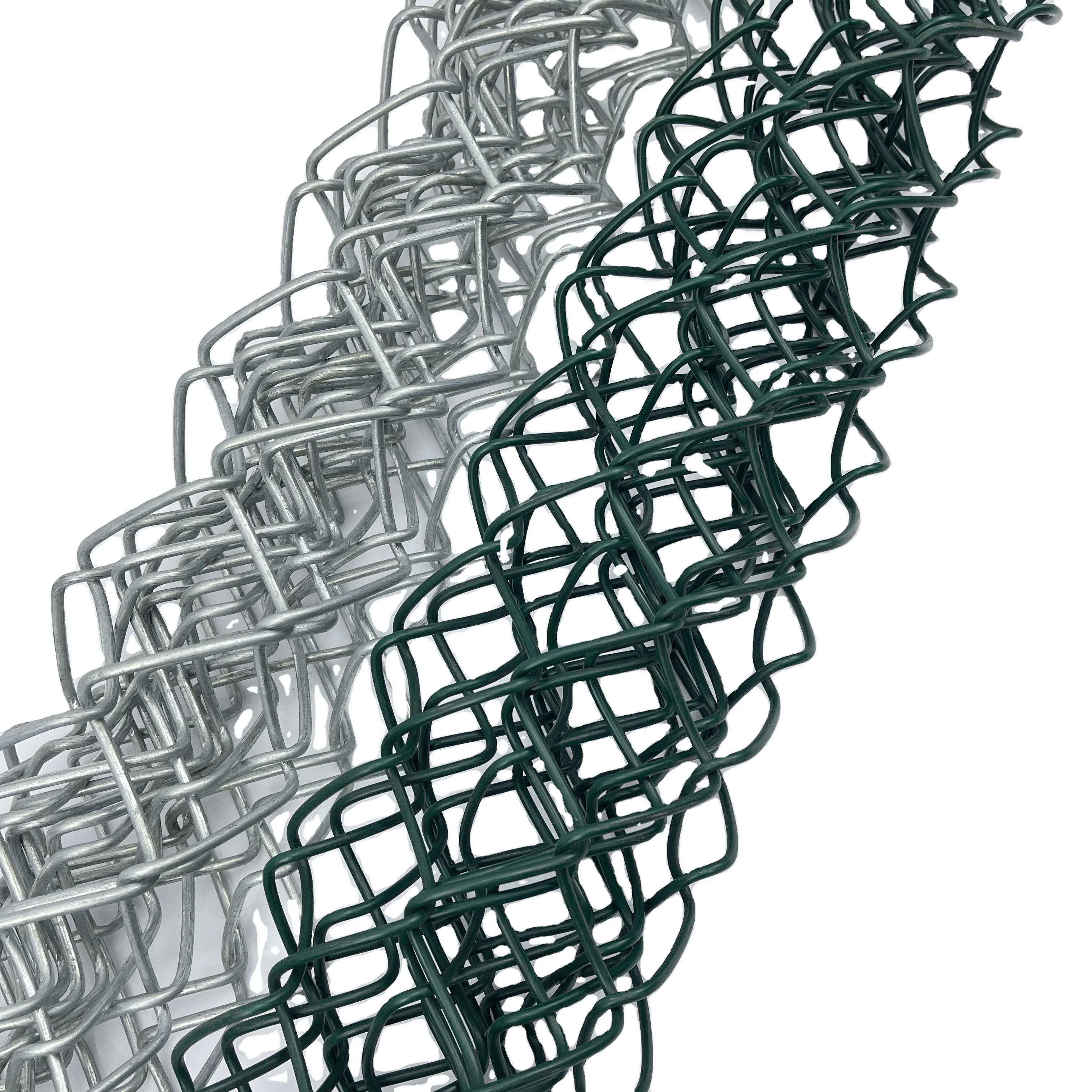 pvc coated garden fence temporary galvanized chain link fence