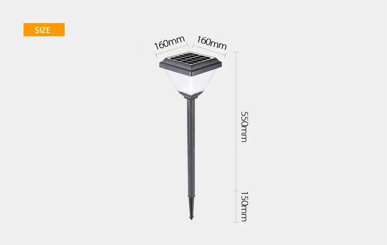 Factory Dropshipping Garden Outdoor Tree Lawn Statue Decorative Spike LED Solar Light