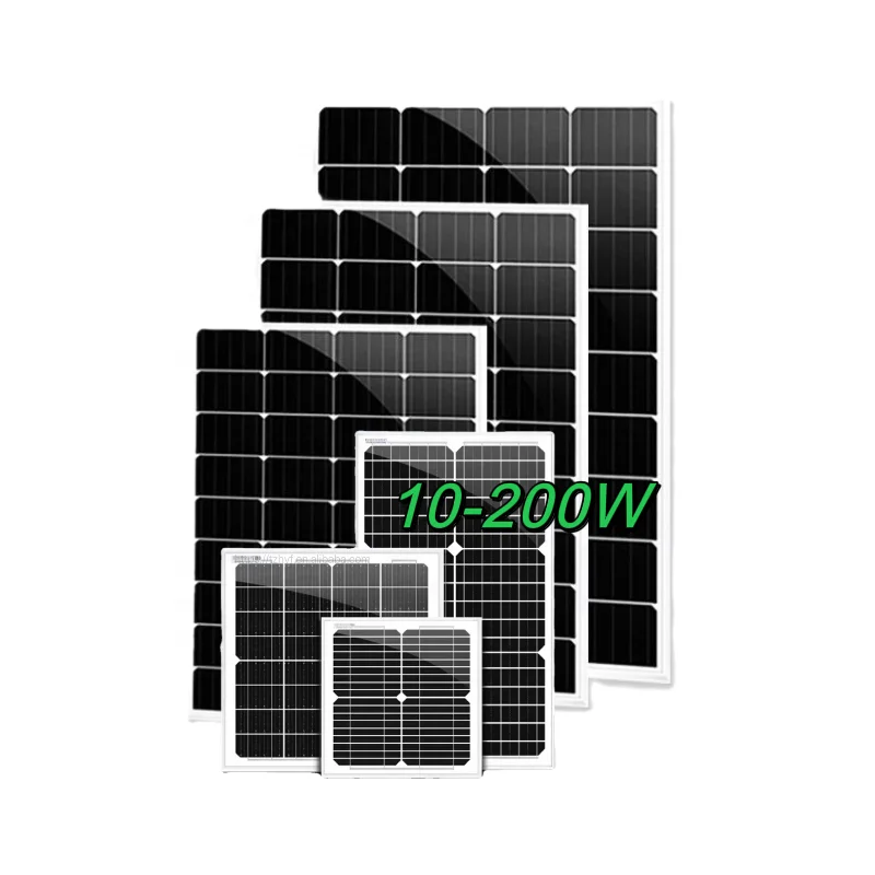 polycrystal and monocrystalline solar panels 12v 18V 24v 10w 20w 30w 40w 50w 60w 80w Solar Panel Price