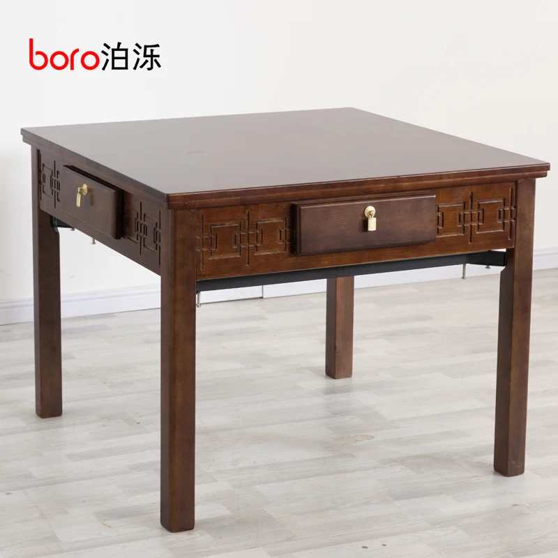 Chinese mahjong machine home automatic push-free mahjong table table dual use