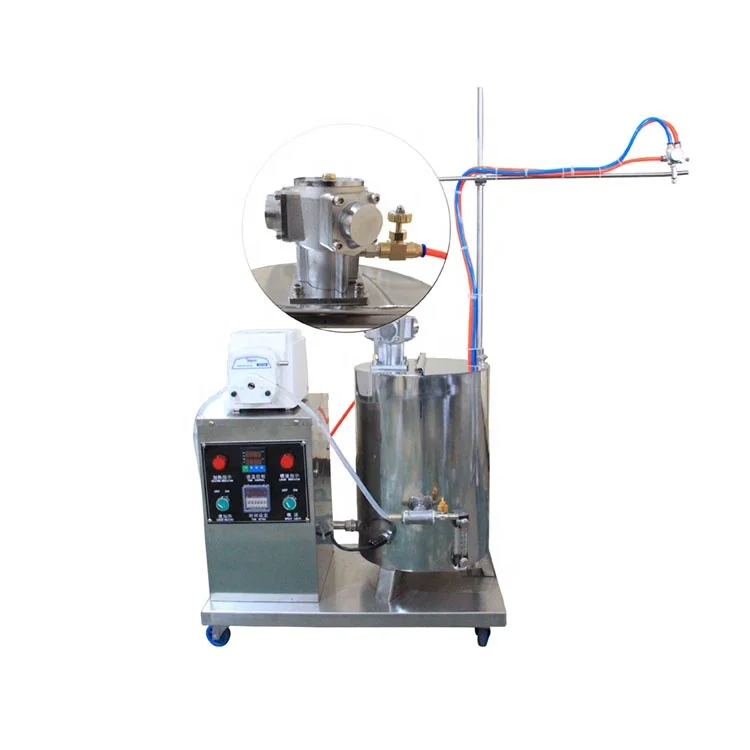 Tablet coating candy milk slice coloring automatic  sprayer machine