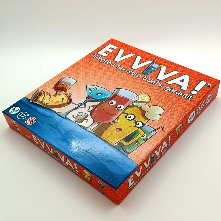 Wholesale OEM/ODM Juego De Mesas Board Game Custom Set Custom Logo Customized Crowdfunding Game