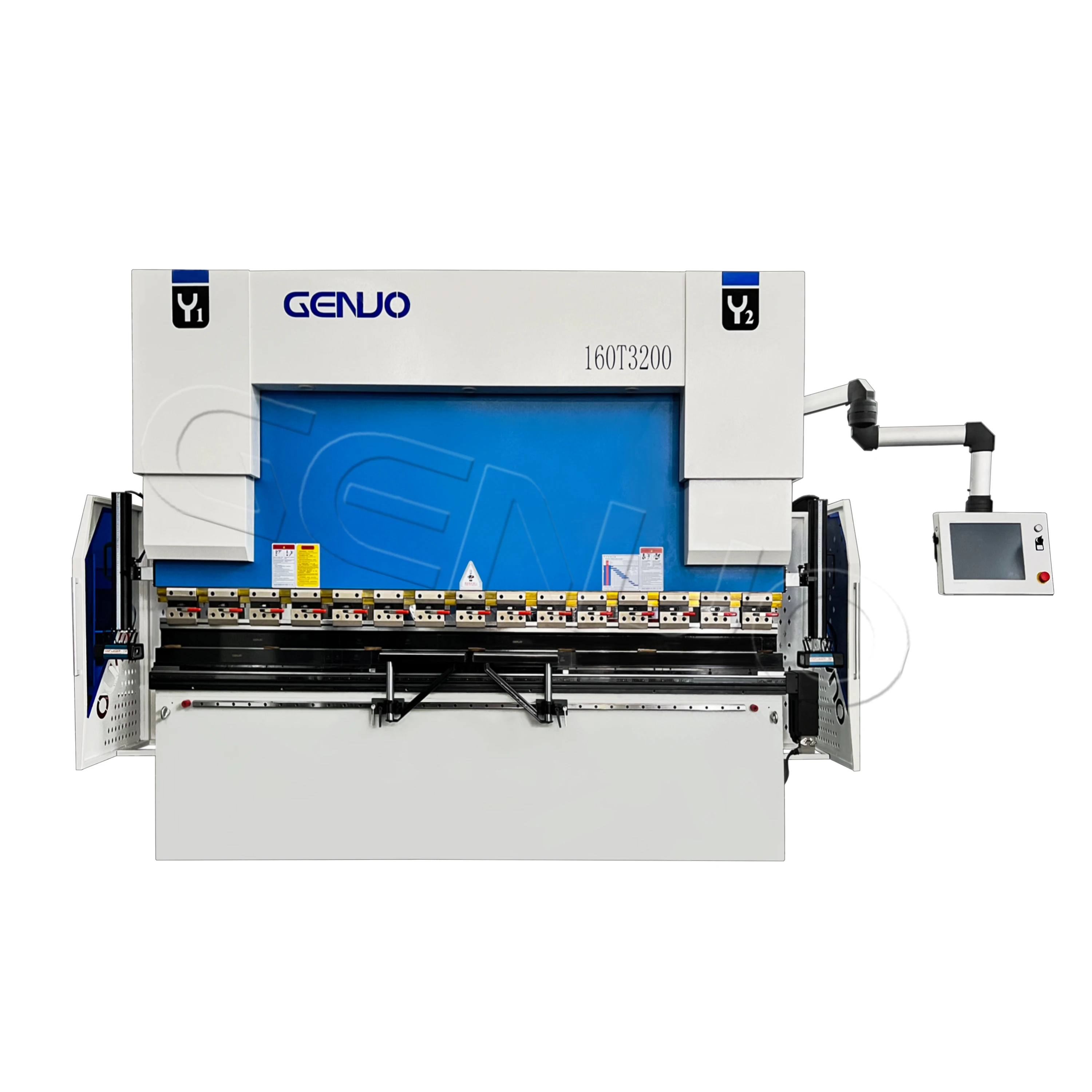 Genuo hydraulic sheet metal bending machine stainless steel sheet bending machine  Delem CNC Control With Factory Price