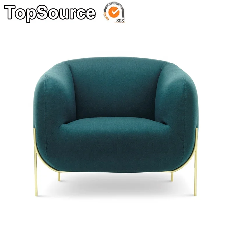 
Italia Style Fabric Design Modern Geo Sofa 