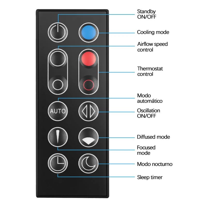 Purifying Heater Fan Remote Controller 967826-02 967826-03 Smart Remote Control Be Used for Dyson Fan Pure Hot Cool HP02 HP03