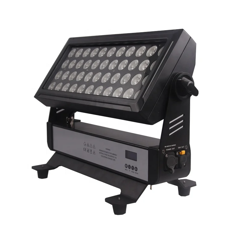 Outdoor City Color Led Wall Washer Rgbw 4in1 Led Flood Lights Led Moving Head Stage Light