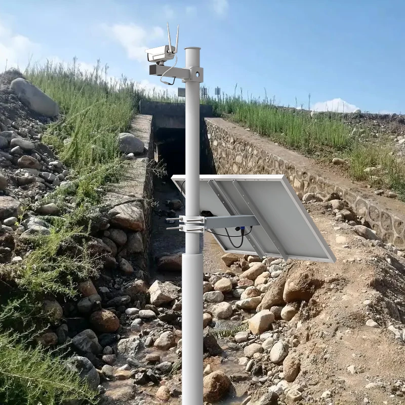 Все в одном cctv solarl комплект 12 В dc Выходная солнечная панель с батареей Солнечная система питания для переключателя poe