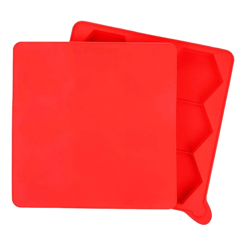 Fast food restaurant hamburger making tool freezable cutlet frikadellen mould silicone burger patty mold