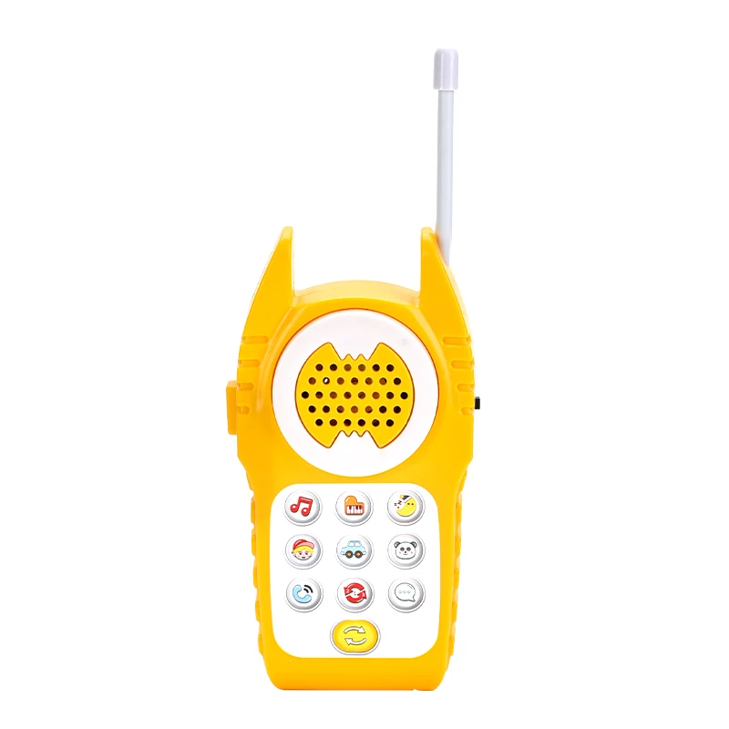 Hot selling battery operated walkie-talkie 500m long range intercom cartoon walkie talkie set for kids