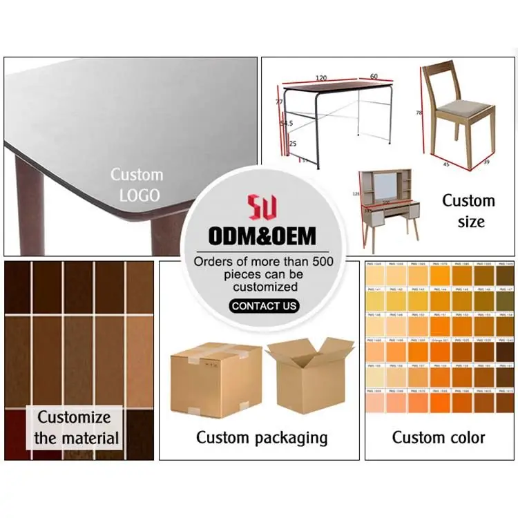 high quality Dining Table Nordic Luxury Small Furniture Restaurant Room Wood Square Modern Dinning Tables