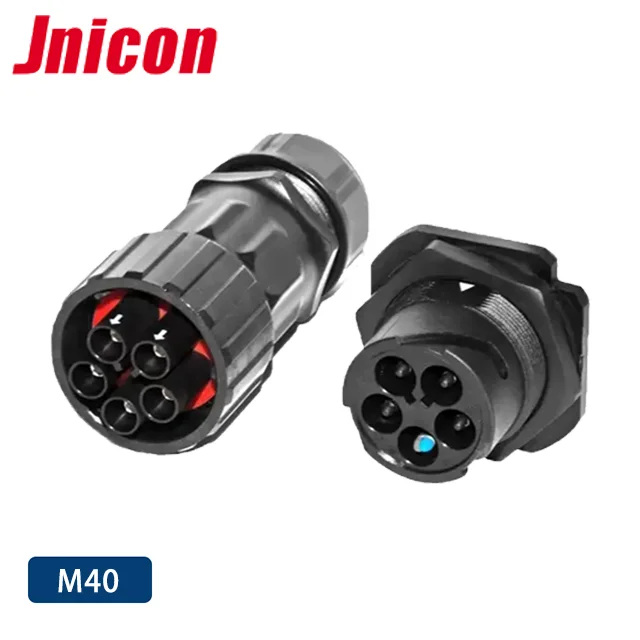 3 Pin Bayonet battery waterproof  Connector 120A 150A Socket Plug terminal Connector for 25mm Cable