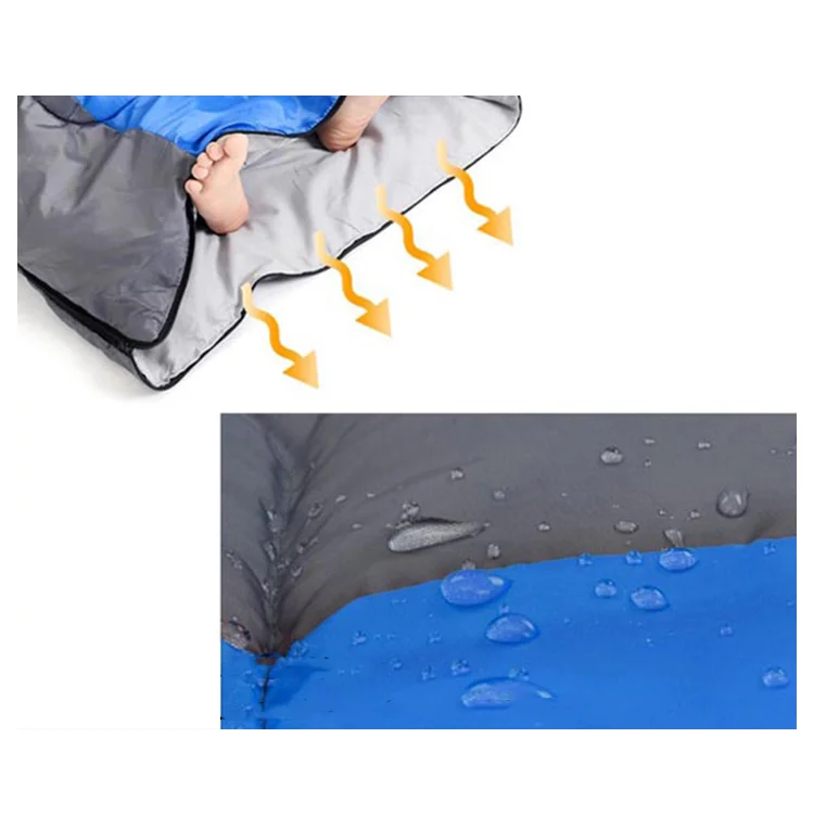
Promotional retangular sleeping bags - spacious enoughsleeping pad double for homeless people 