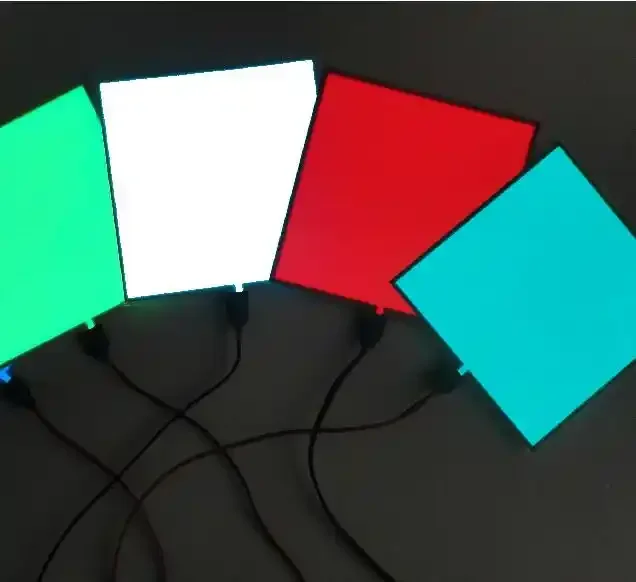 Custom Flashing Light Poster Advertising Display Light Up El Animated Panel Soft Backlight Panel