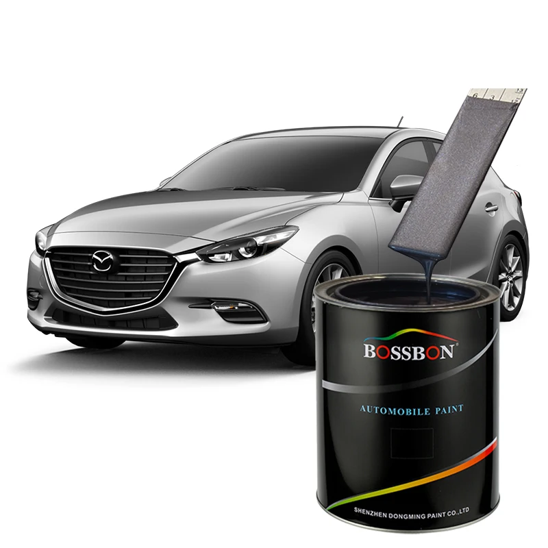 Full Formulas Mixing System Ready-mixed paint Mazda 29Y Titanium Grey Met spray auto paint Manufacturer Wholesale with 2k Paint