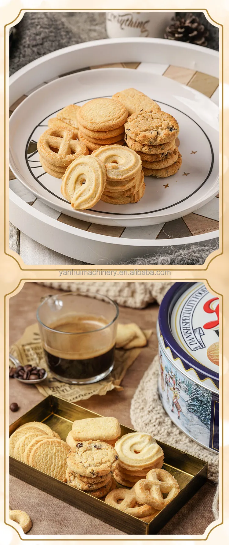 Wholesale Cake Filling Machine Fully Automatic Small Biscuit Making Machine Equipment