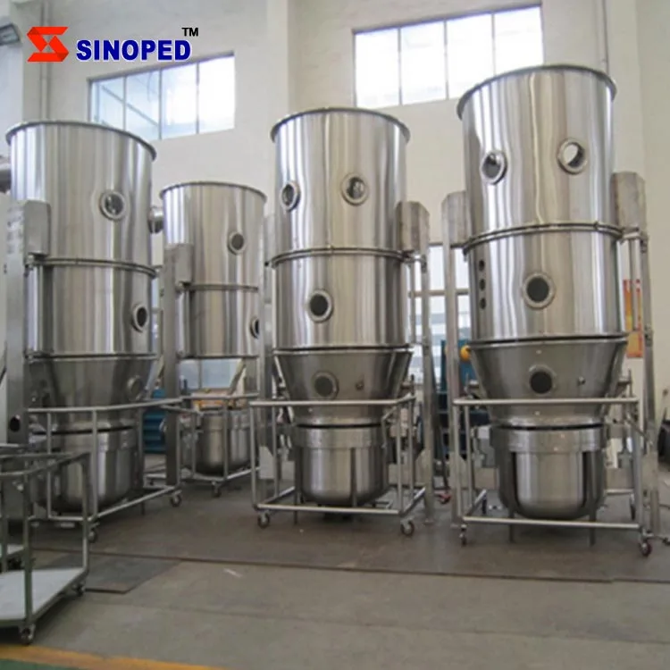 pharmacy fluid bed dryer machine for drying medicine powder granule