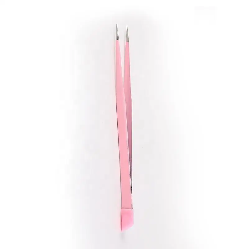 Multifunction Professional Nail Cuticle Remover Pusher Double Head Nail Art Tweezers For Manicure