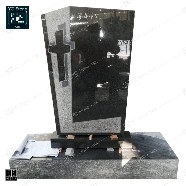Factory Price Vietnam Stone Poland Monument China Tombstone Cross Headstone Monument