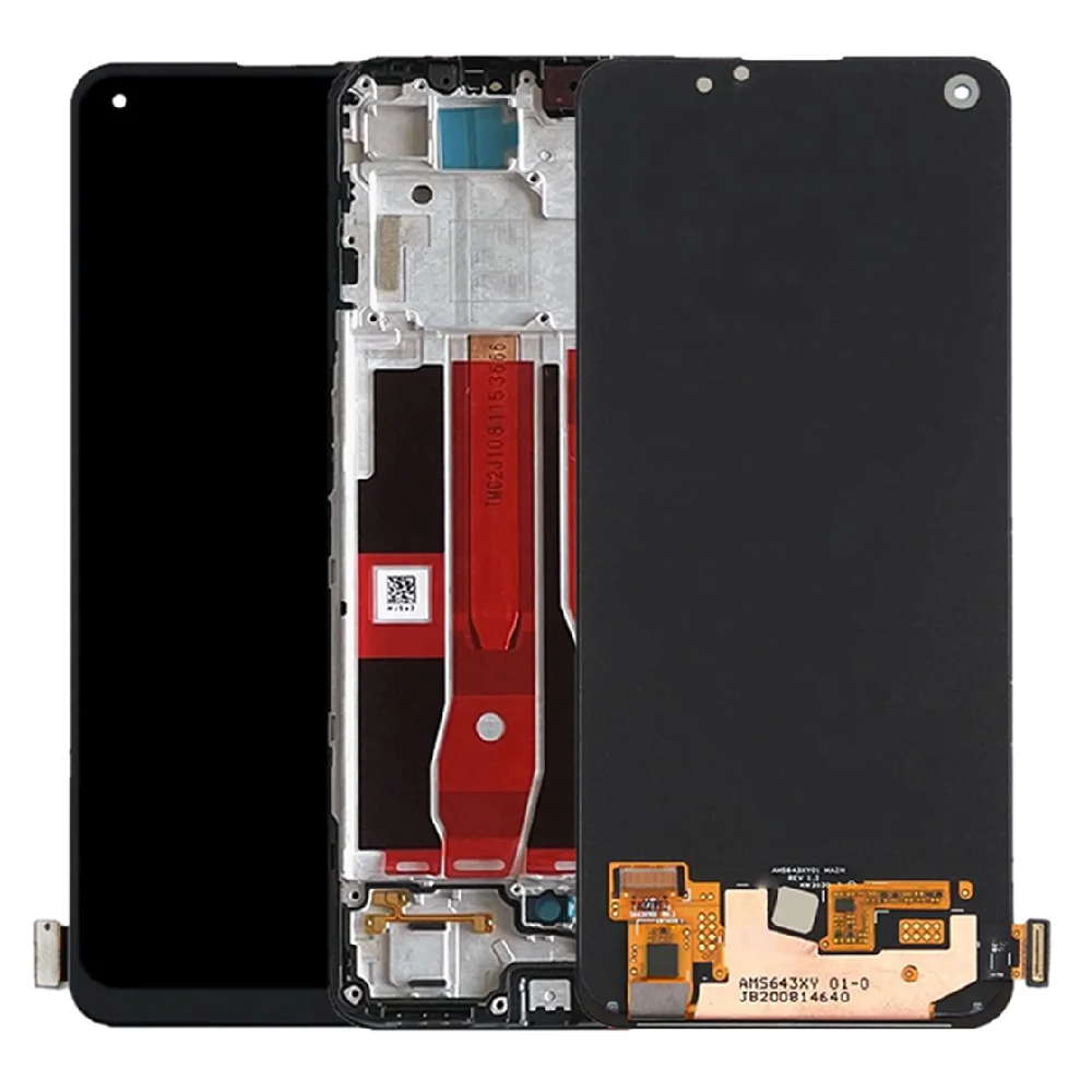 AMOLED For OPPO Reno 4 SE LCD Display Touch Screen Digitizer Assembly For OPPO Reno4 SE LCDs Replacement PEAT00 PEAM00