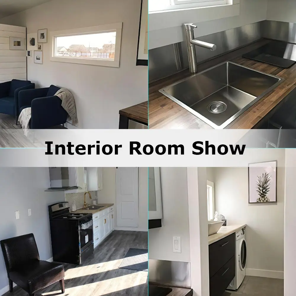 40 Ft Fold Accommodation Foldable Prefab House Container Shop Store 40Ft Prefabricated For Farm Out