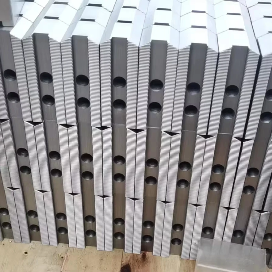 2024 Best Sale Cnc Lathe Soft Jaws For Lathe Chuck 15 Inch Hard Jaw with 120 degree angle