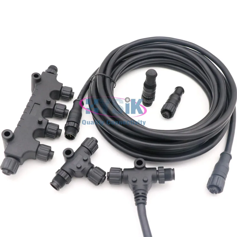 NMEA2000 Connector Network With 5 Pin M12 Connector Gateway Interface Cable nmea 2000 marine display
