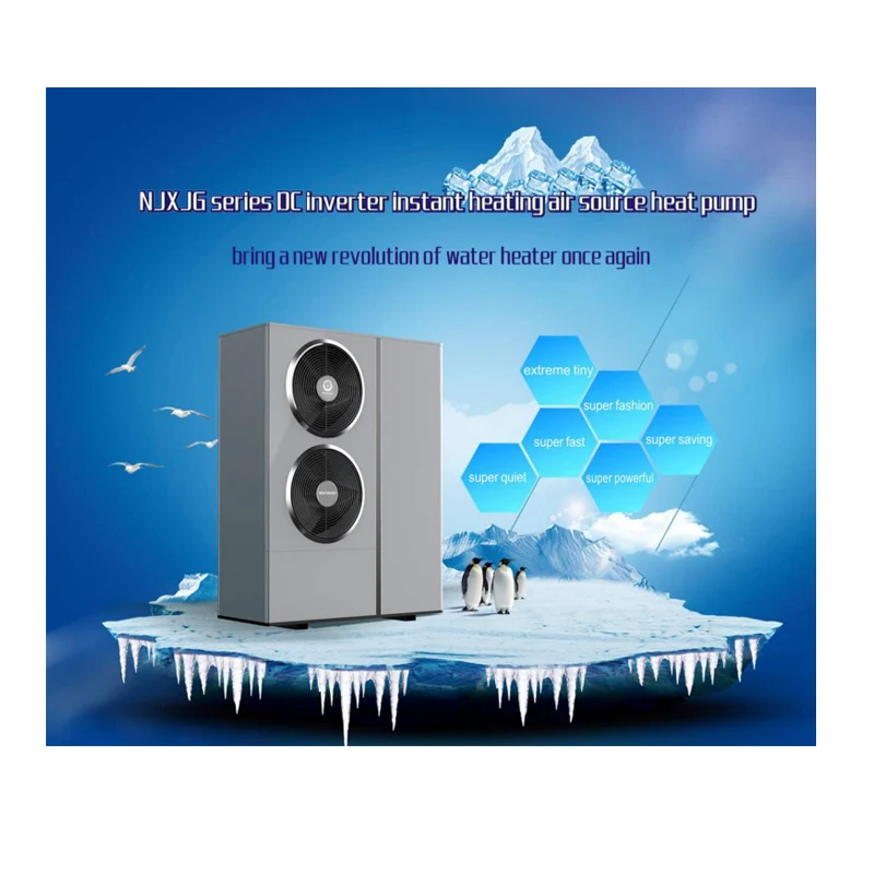 Nulite 12.5KW тепловой насос с воздушным источником B345 100E для