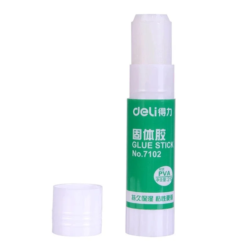 Hot sale non-toxic low odor PVA PVP white glue stick 21g solid gum for student stick