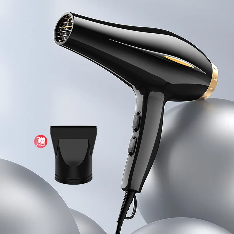House Hold Six Gears Hair Dryer Barber Shop Dedicated High-power Blue-Ray Cold and Hot Large Tube