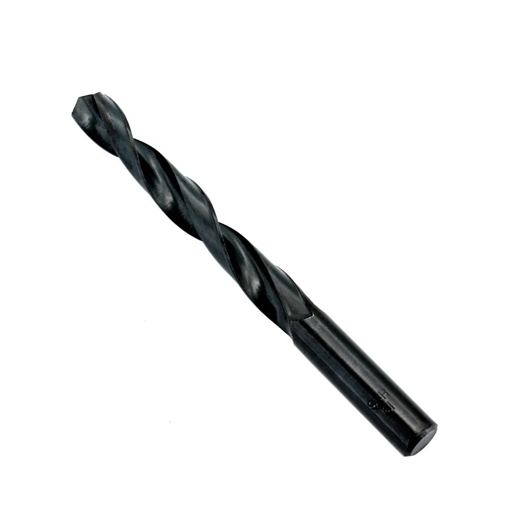 DIN338 standard Black Oxide HSS4341 coated twist drill bit straight shank 0.5mm-13mm drill bit