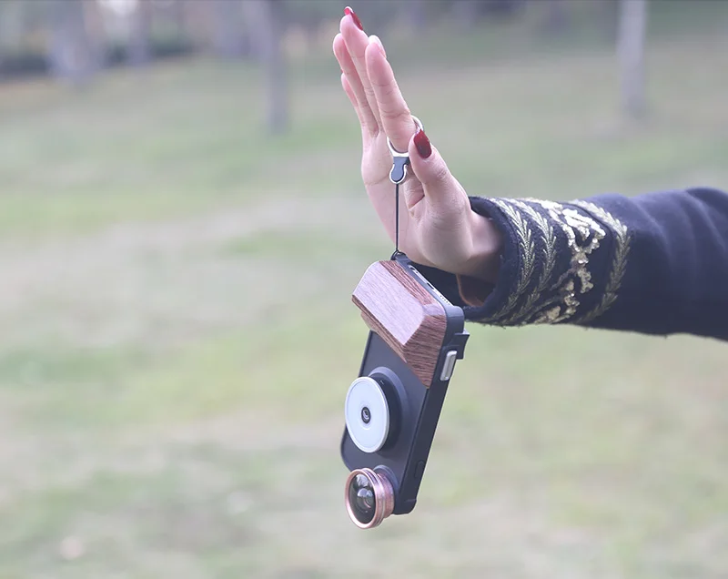 High quality selfie ring light phone case SLR Camera professional cold+warm fill light lens for mobile phone ring light case