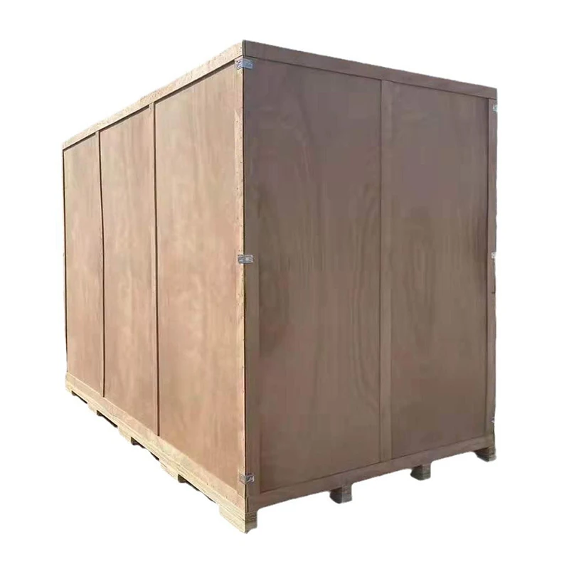 Подгонянный большой деревянный ящик для доставки погрузчика и разгрузки деревянного ящика деревянных ящиков продажи