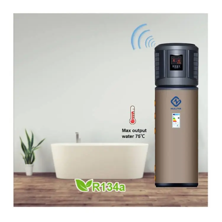 All in one air water heating pump solar water heater heat pump Warmepumpen heizung 5kw