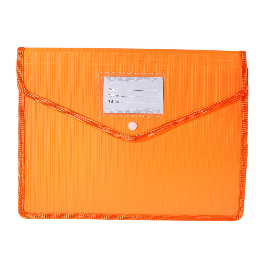 Китайская фабрика, оптовая продажа, водонепроницаемый и прочный файл формата A4 FCsize для сбора документов для офиса или школы, папка для документов