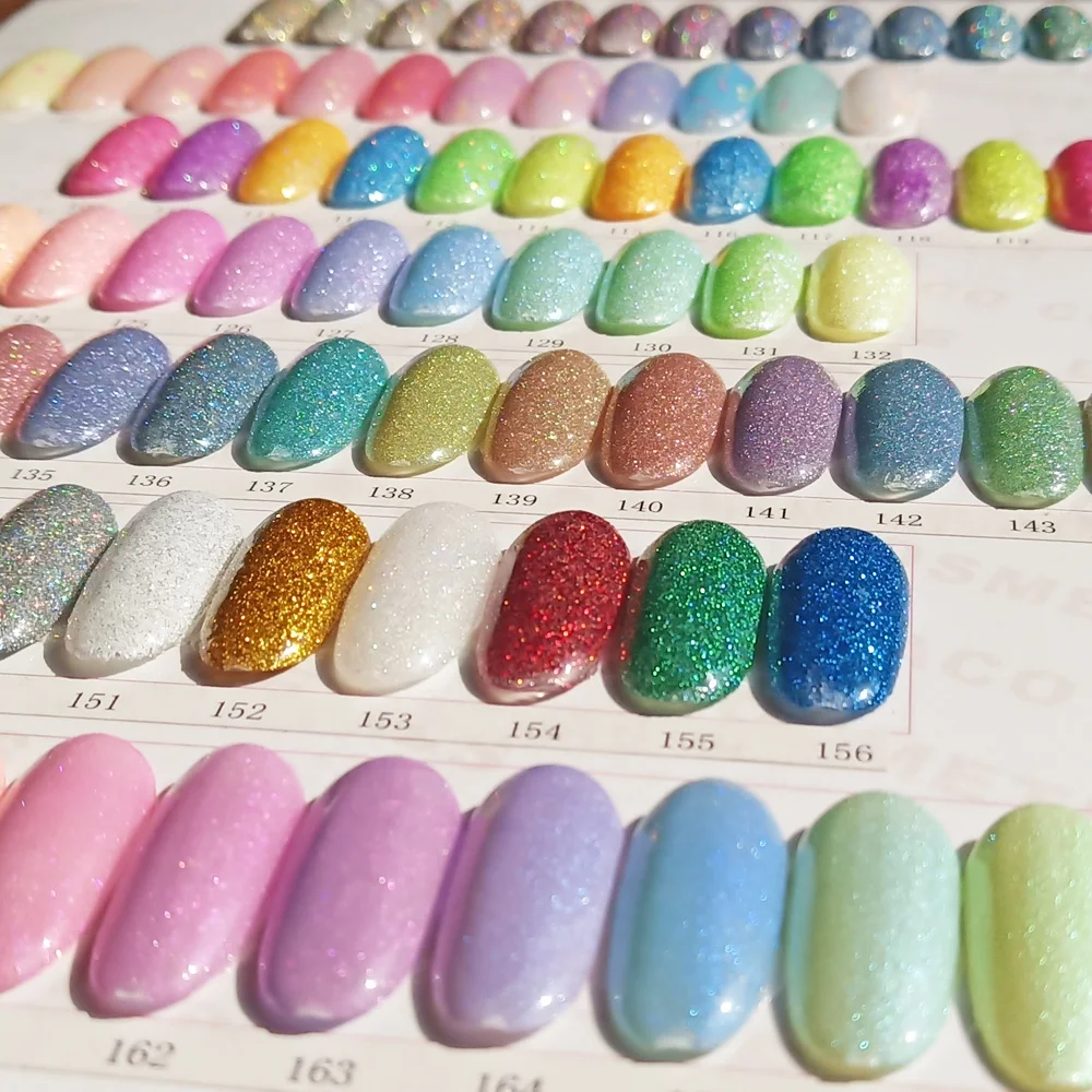 
starry star color nail powder 12colors acrylic polymer nail powder 10g jar ICE glitter dipping powder for nail art 