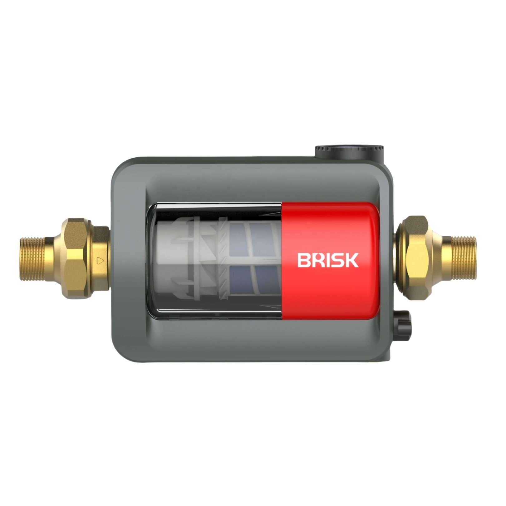 40-Micron Disk Water Pre-Filter with 6T/H Flow Automatic Backwash Pressure Display for Home Purification