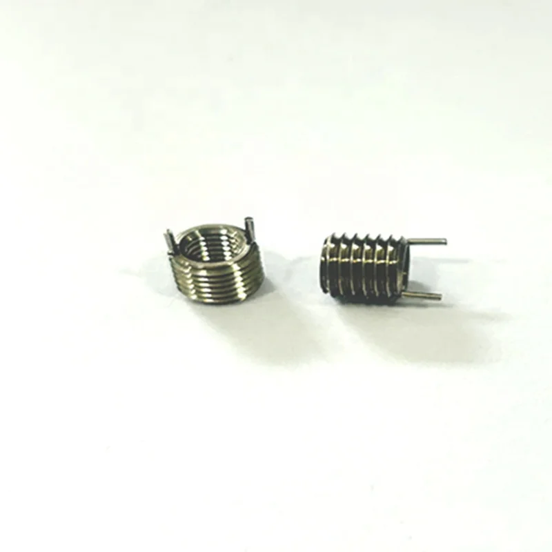 Industrial Stainless Steel Self-Tapping Thread Insert 1/2-20 Key Locked Heavy Duty Solid Wall Internal Screw Metric Measurement