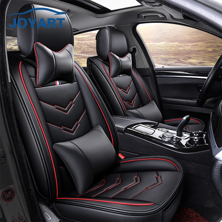 High Quality Low Price Anti-Slip Luxury Faux Leather Car Seat Cover Front Bottom Seat Cushion Cover