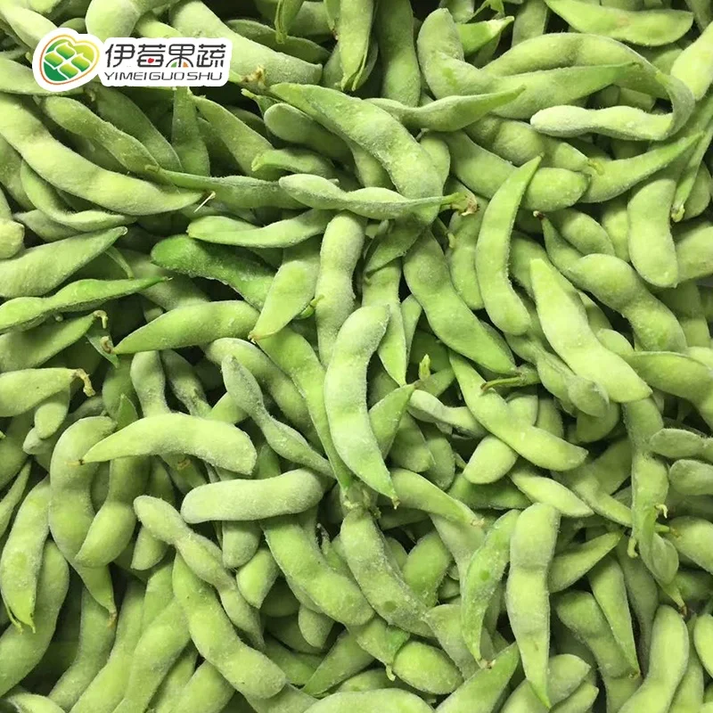 New crop cooked soybeans in freeze