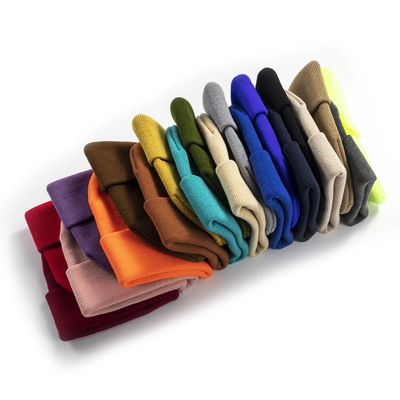 2023 Winter Hats Men Women Unisex Baby Kids Children Toddler beanie hats custom logo Embroidery Knitted Hat