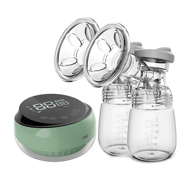 Dearevery OEM ODM LED Digital Display Suction Milk Pump Intelligent Electric Daul Side Breast Pump