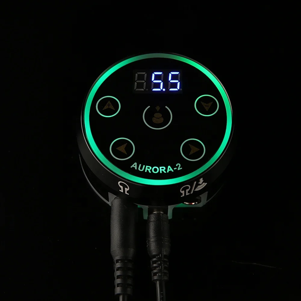 
New Upgrade Mini Digital Tattoo Power Supply Aurora 2 Tattoo Machine Power Supply For Tattoo Rotary Pen Machine 