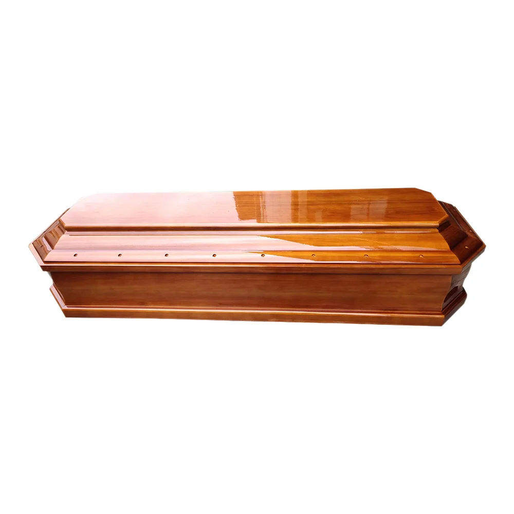 Funeraria Coffins Manufactures Paulownia Wood Casket