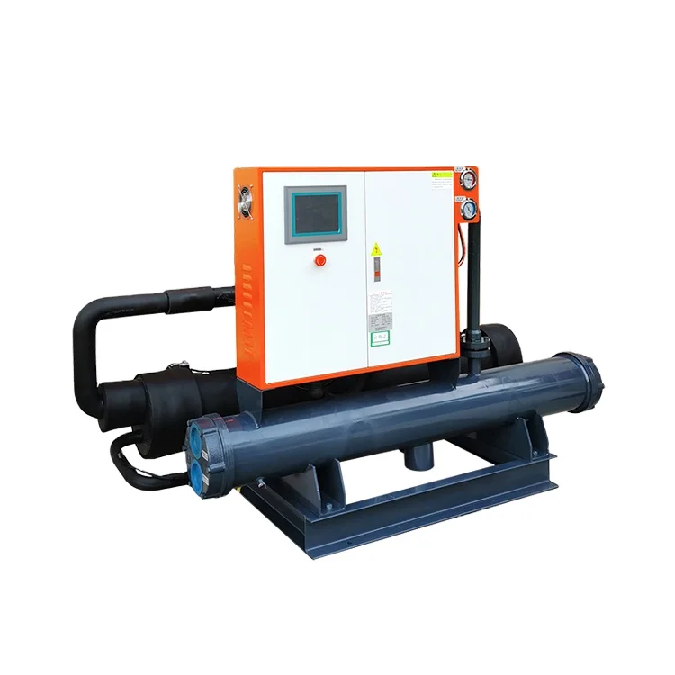 
 Промышленная винтовая машина для прессования воды нового типа 90 кВт  