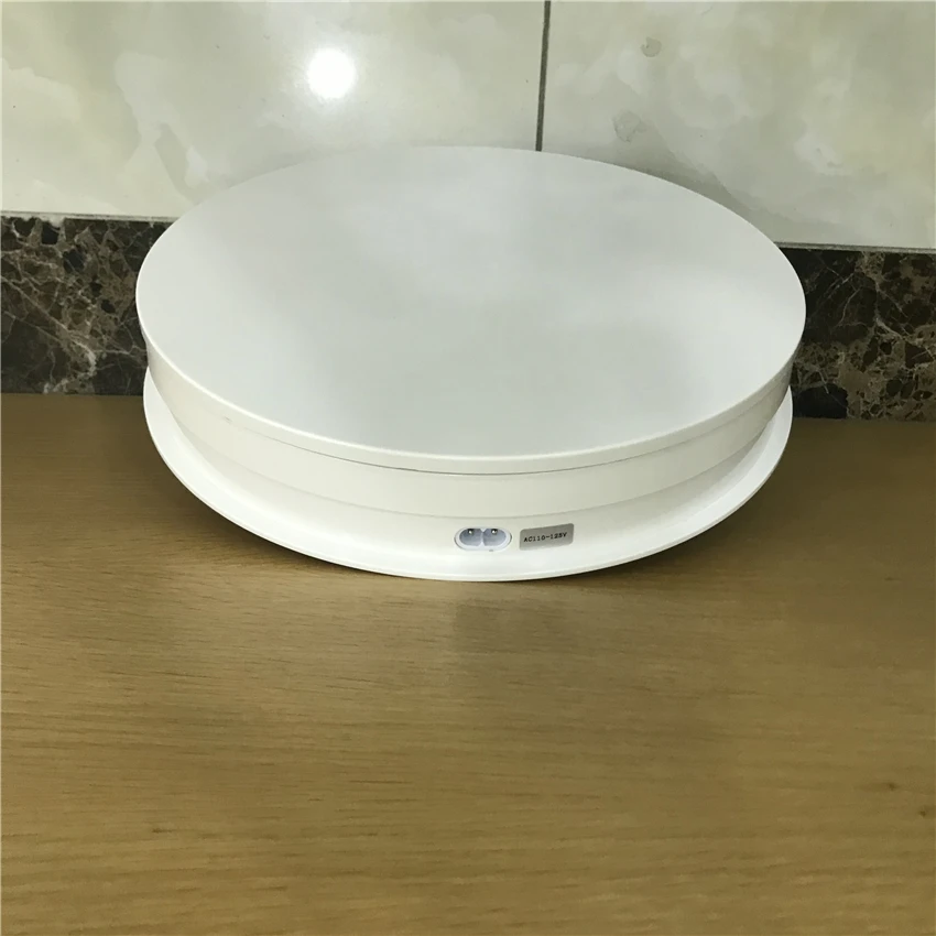 High quality 30cm USB Electric Rotating Turntable Display Stand Video Shooting Props Turntable for Photography